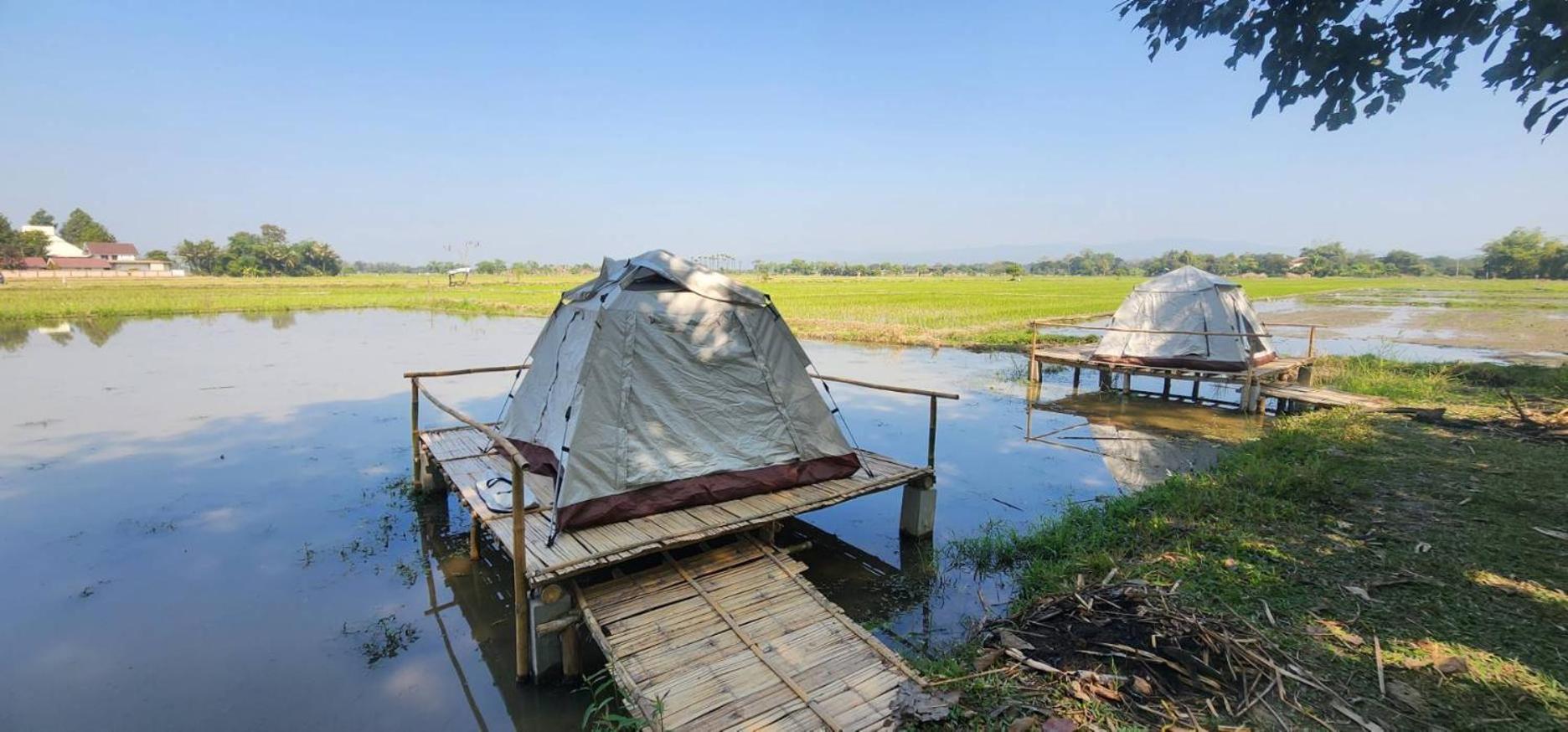 Tung Tong Homestay & Camping Маэ-Рим Экстерьер фото