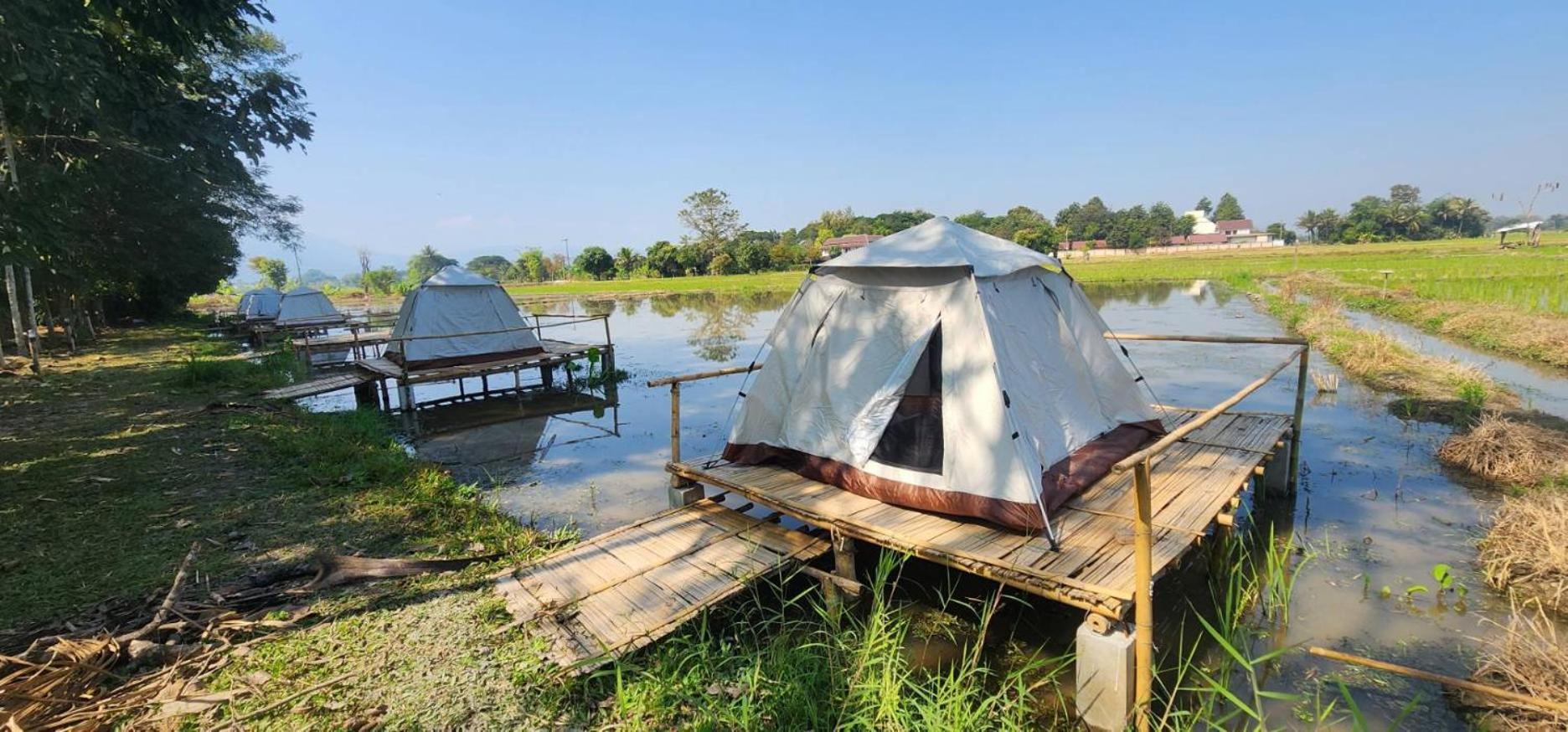 Tung Tong Homestay & Camping Маэ-Рим Экстерьер фото